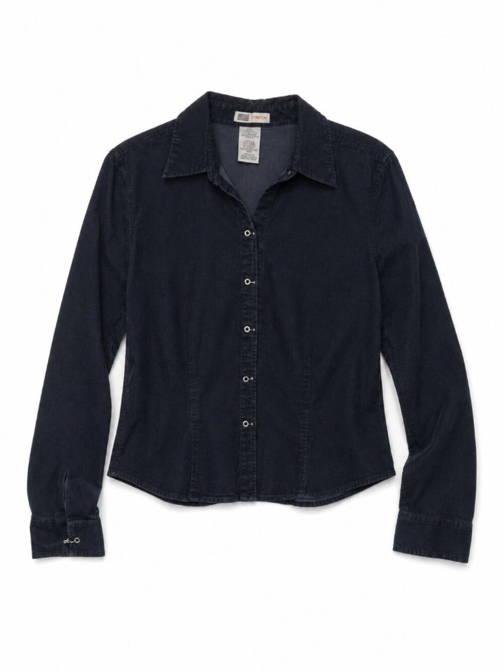 FADED GLORY Denim Shirt - Stretch